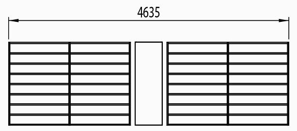 Top Vision Instore horizontal open eyewear presentation