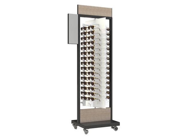 Top Vision Group rotating sunglasses display stand Top Vision Instore rotating sunglasses display stand