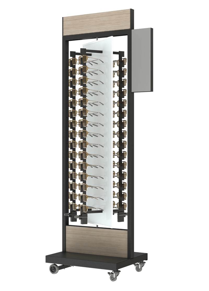 Top Vision Group sunglasses floor display Top Vision Instore sunglasses floor display