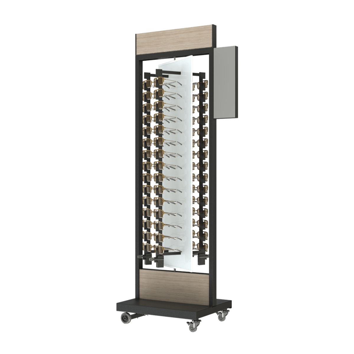 Top Vision Instore BASALT GLASSES DISPLAY RACK