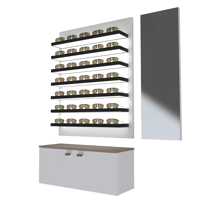 Top Vision Instore eyewear panel