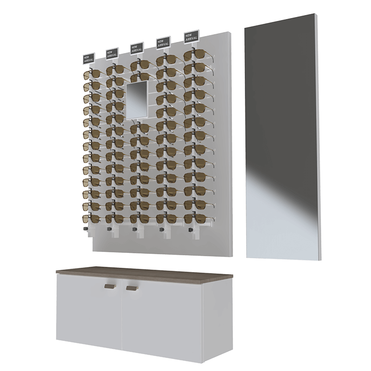 Top Vision Group Optometry display unit