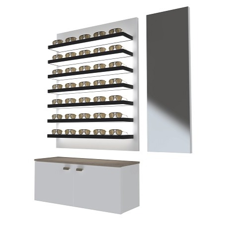 Top Vision Instore glasses display panel